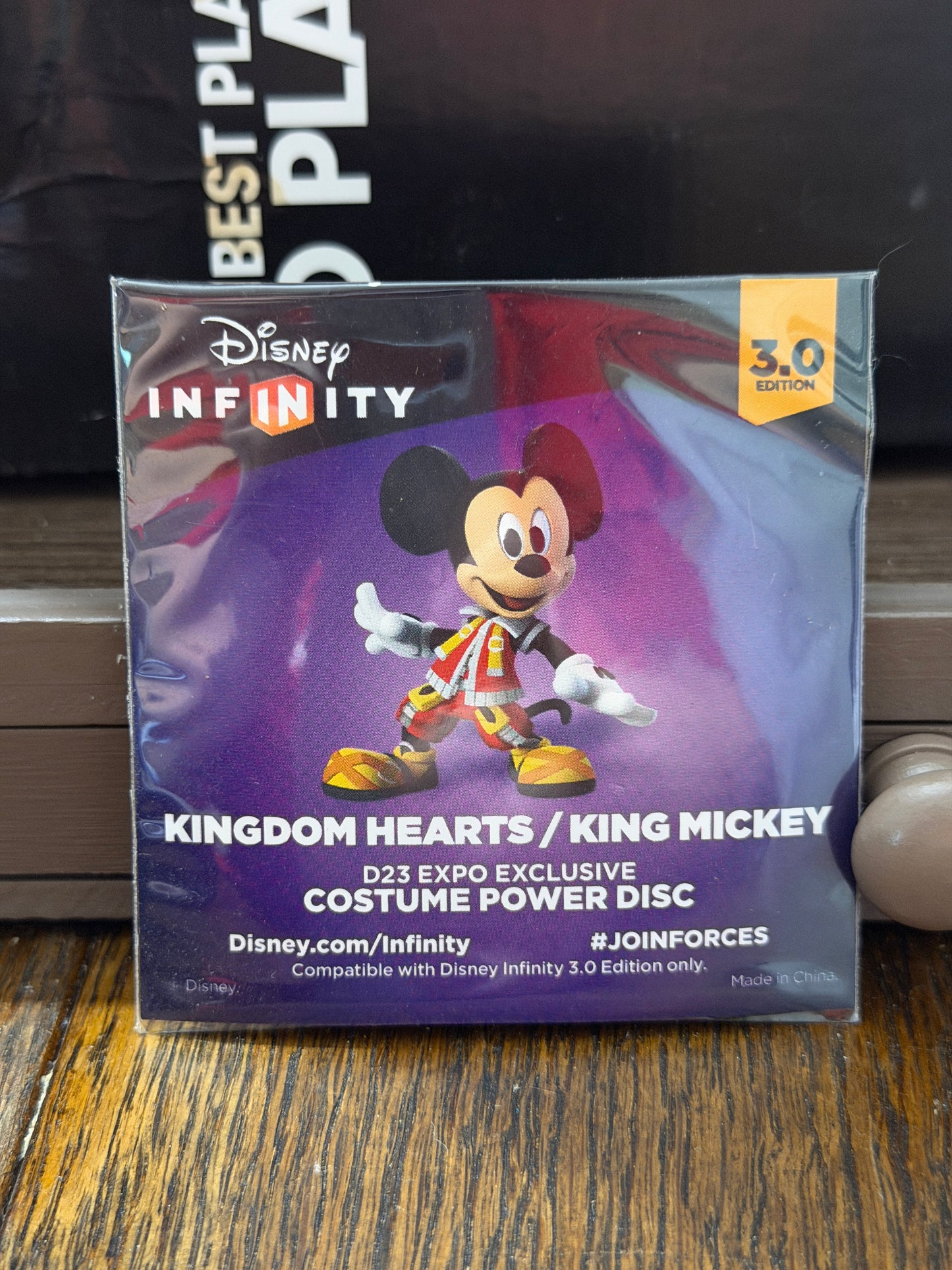 Disney Infinity D23 King Mickey Disc with Sleeve