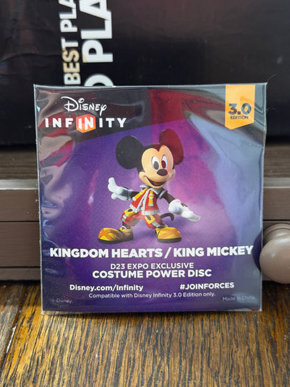 Disney Infinity D23 King Mickey Disc with Sleeve