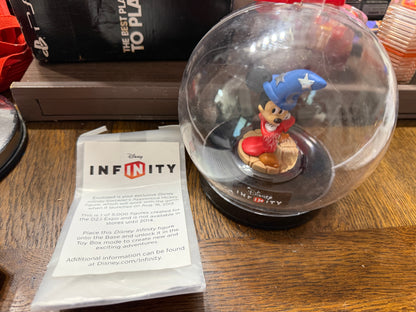 Disney Infinity D23 Edition Sorcerer Mickey with Bag & Display Case