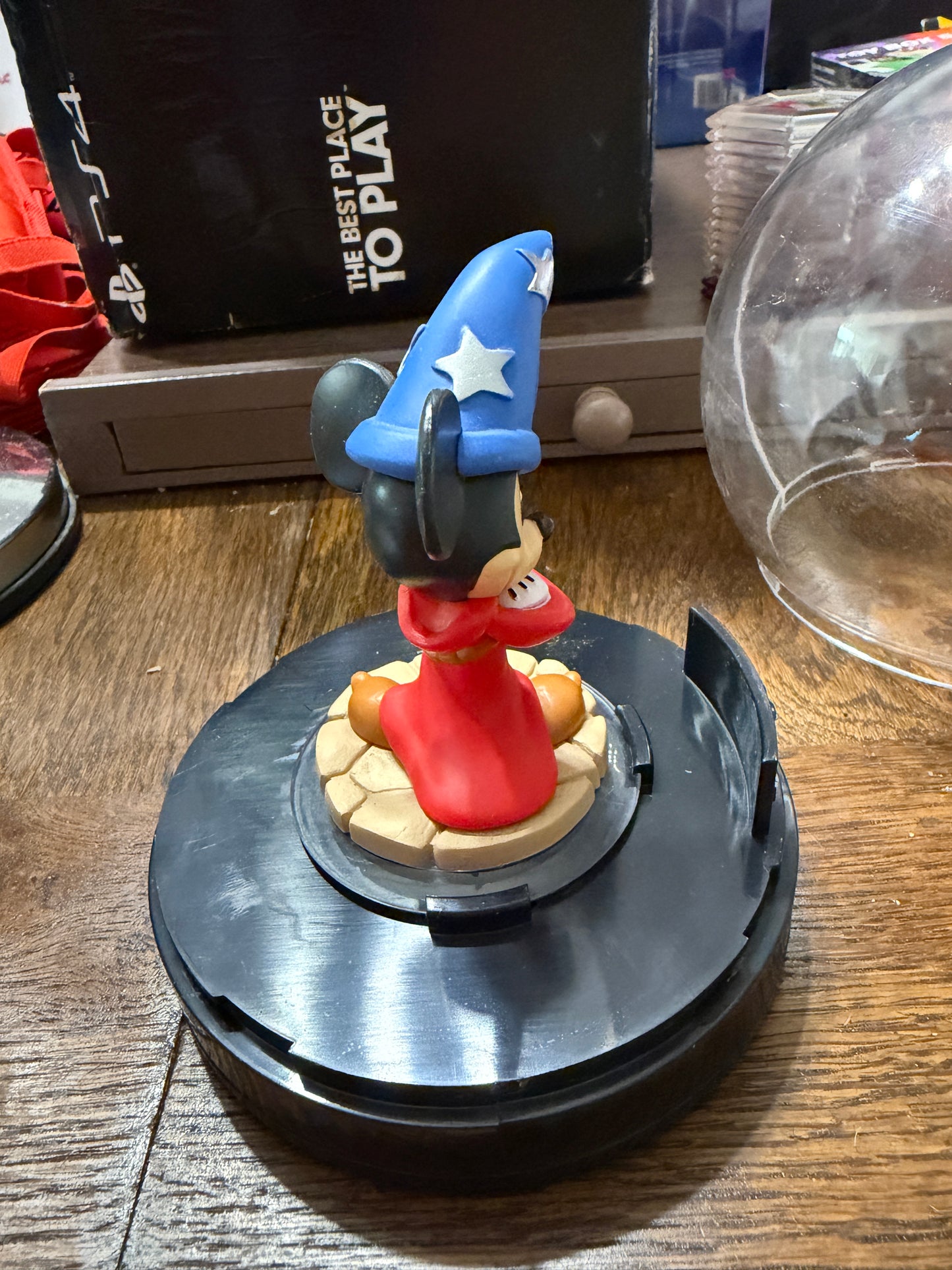 Disney Infinity D23 Edition Sorcerer Mickey with Bag & Display Case