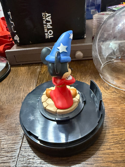 Disney Infinity D23 Edition Sorcerer Mickey with Bag & Display Case