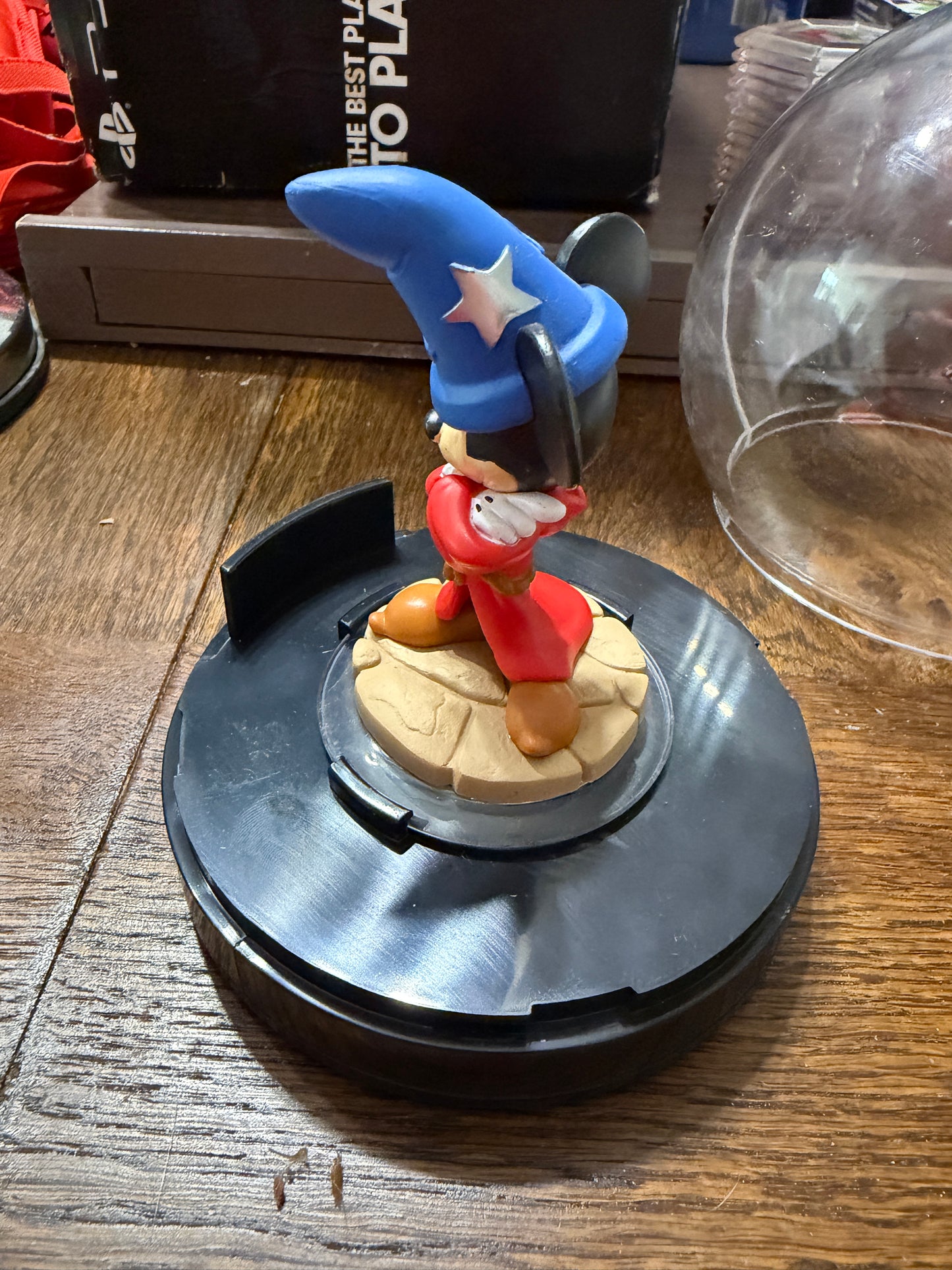 Disney Infinity D23 Edition Sorcerer Mickey with Bag & Display Case