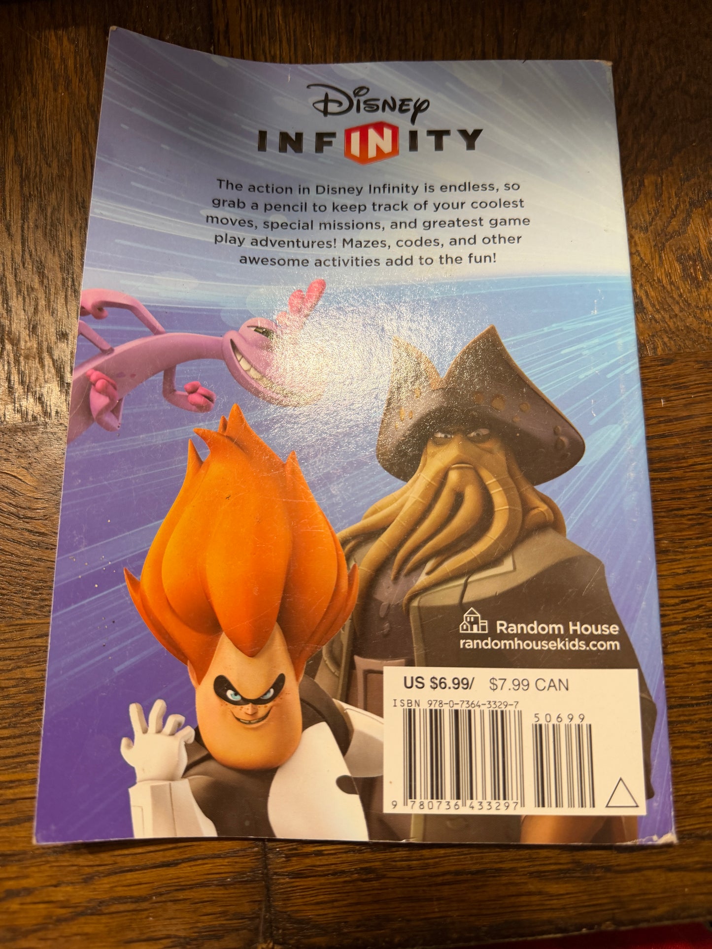 Disney Infinity Game Journal Book